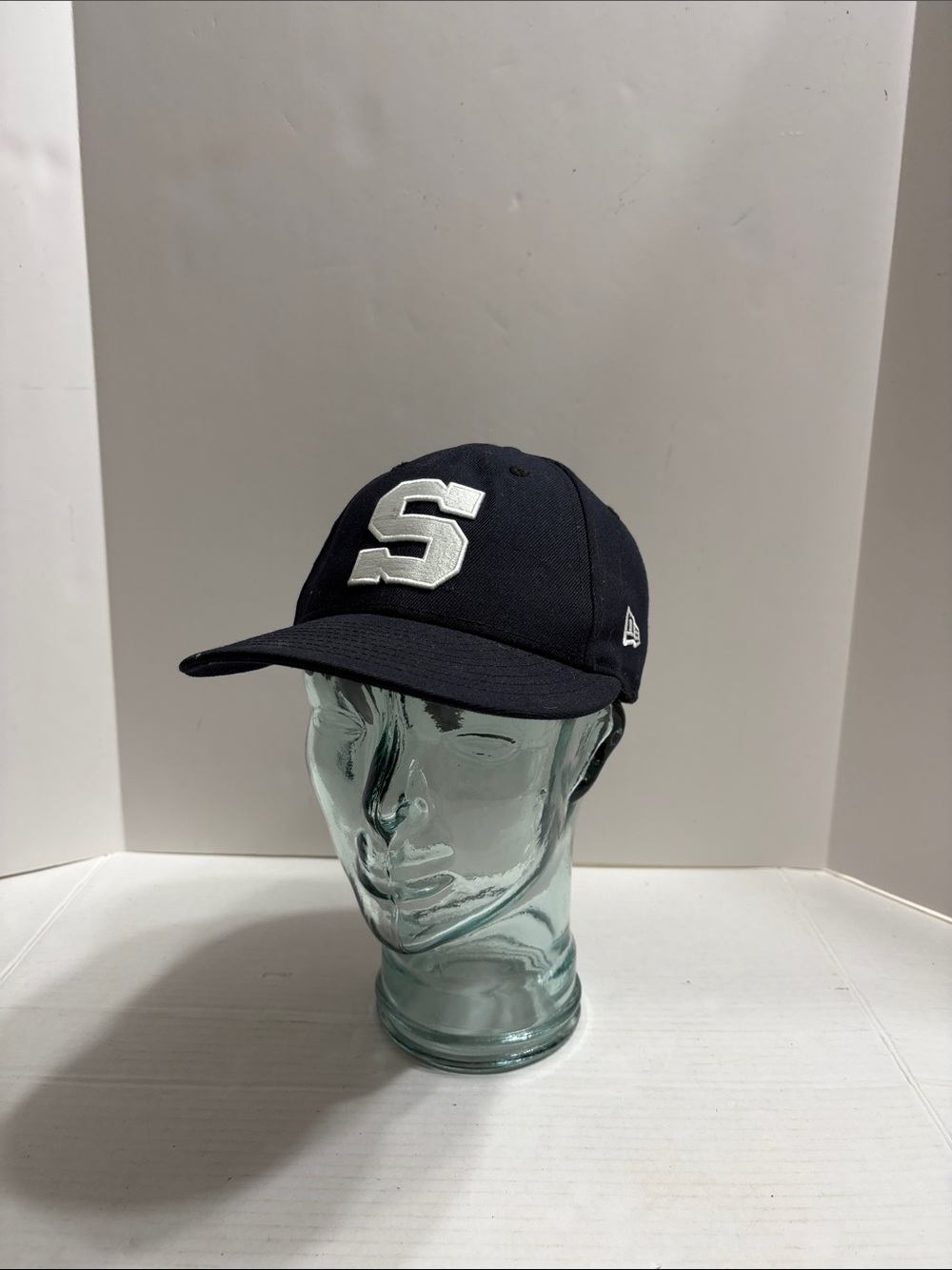 New Era Navy Cap with White 'S' Patch